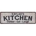 thumbnail image 1 of KAYLAH's Kitchen Rustic Chic Decor Gift 8x24 Sign 108240051586, 1 of 1