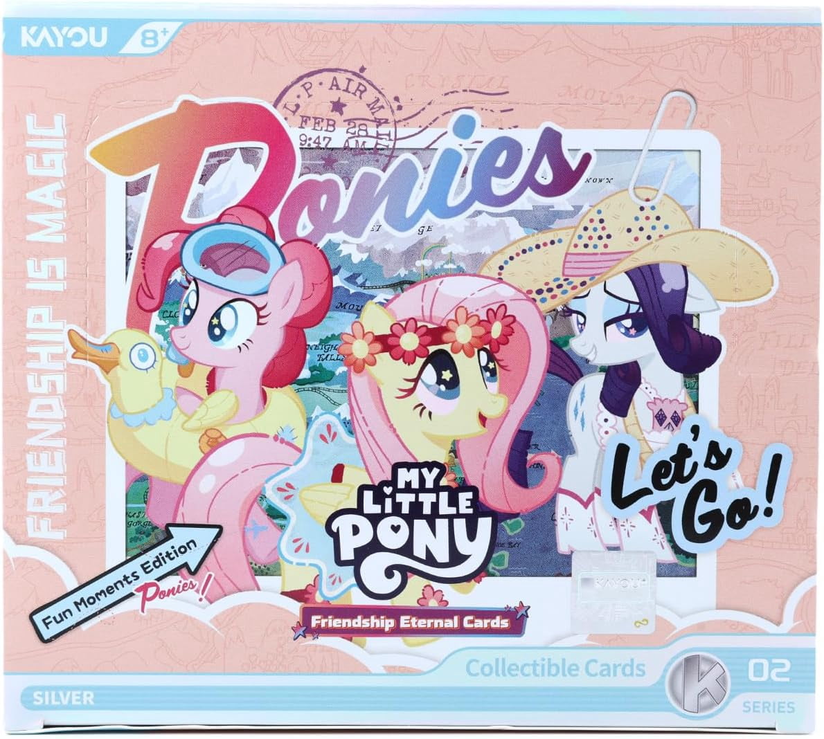 MY LITTLE PONY　プロモ　2パック KAYOU My Little Pony Friendship Eternal Cards Booster Pack SEA