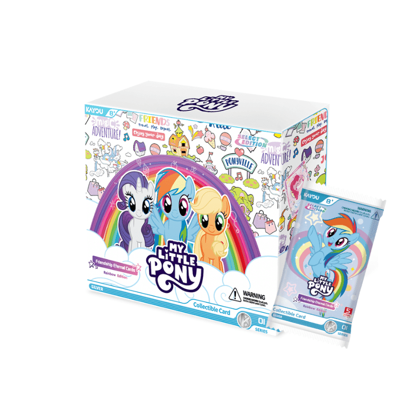 my little pony yugioh cards Kayou Friendship Eternal Cards, Fun Moment Edition, English Series 1, Display Box with 12 Packs, 127 Cards, 7 Rarity Levels : Toys & Games MLP:FIM Cards - Casual Cards