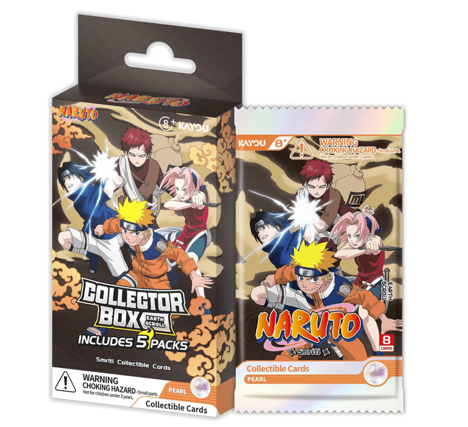 KAYOU Naruto Collectible Cards Earth Scroll Collector Box — 5