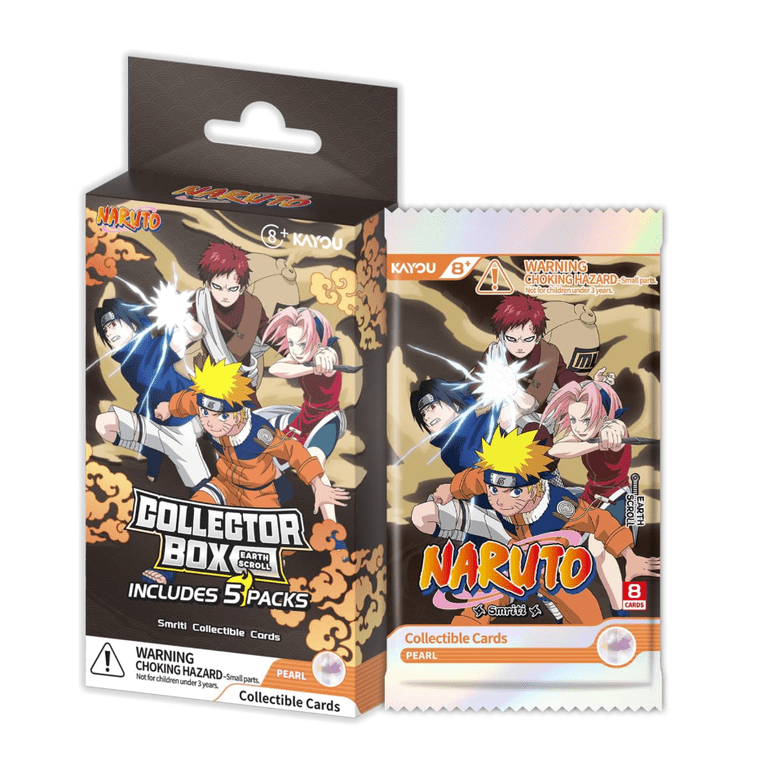 KAYOU Naruto Collectible Cards Earth Scroll Collector Box — 5