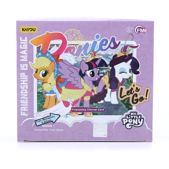 KAYOU Official Card Booster Pack - My Little Pony Friendship Eternal Card-Fun Moments Edition SEA Series 1 New