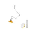 thumbnail image 1 of KAYYELAMP 25.9inches Height White Metal H-Type Remote Dimmable Track Lamp E26 Base Adjusted Angle Direction Retro Design for Background Store Kitchen(No Bulb, Track), 1 of 7