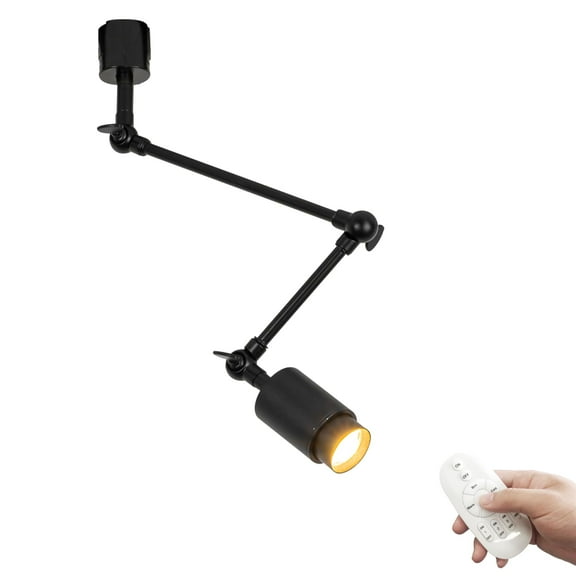 KAYYELAMP Adjusted Angle Direction Focus Mini Spotlight Dimmable Remote Juno-Type Tracking Light Modern Design for Background Gallery Store Loft(No Track)