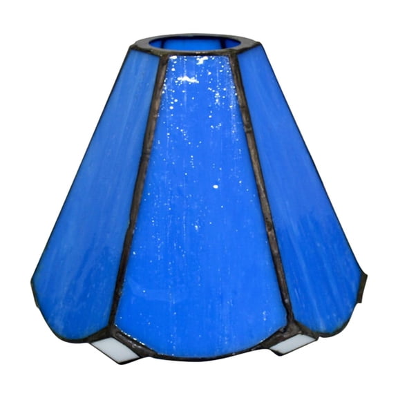 KAYYELAMP Dark Blue Glass Handmade Lampshade For Wall Sconce Pendant Light Hanging Lamp Replacement Retro Design