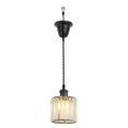 thumbnail image 1 of KAYYELAMP Hanging Light Crystal Lampshade Black Base E26 Connection Modern Design Pendant Lamp Replacement Downlight for Kitchen Sink Dining Table Loft(No Bulb), 1 of 7