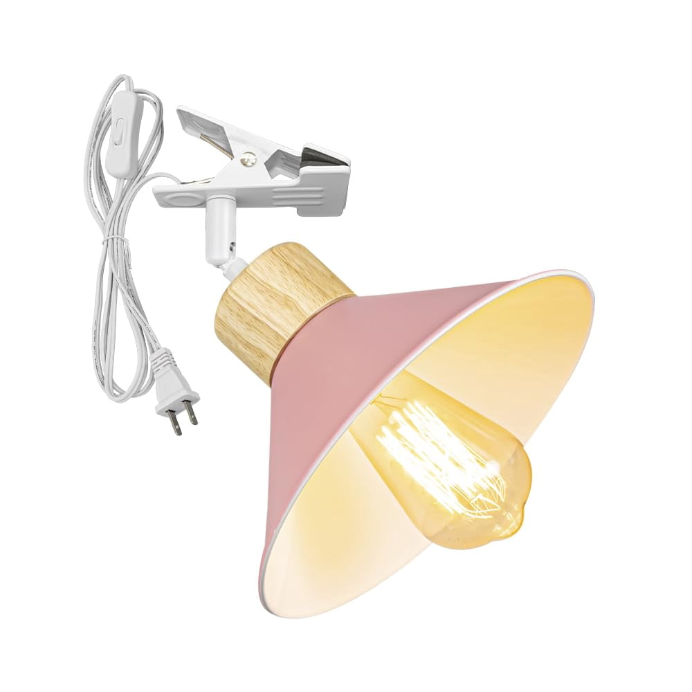 KAYYELAMP Plug in Cord Clamp Lamp Adjusted Angle Clip Light Vintage ...