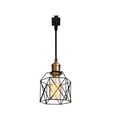 thumbnail image 1 of KAYYELAMP Total Length 11.8 Inches J-Type Track Light Vintage Design E26 Base with Switch Cylinder Shade Drop Light for Kitchen Sink Loft Stairways Loft(No Bulb, Track), 1 of 6