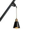 thumbnail image 1 of KAYYELAMP Vintage Design Copper E26 Base H-Type Slope Position Roof Track Pendant Light Adjusted Cord Black Metal Track Lamp for Loft Home Office(No Bulb, Track), 1 of 6