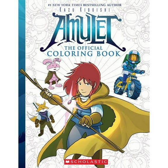 Amulet: the Official Coloring Book, 96 pages (Paperback)