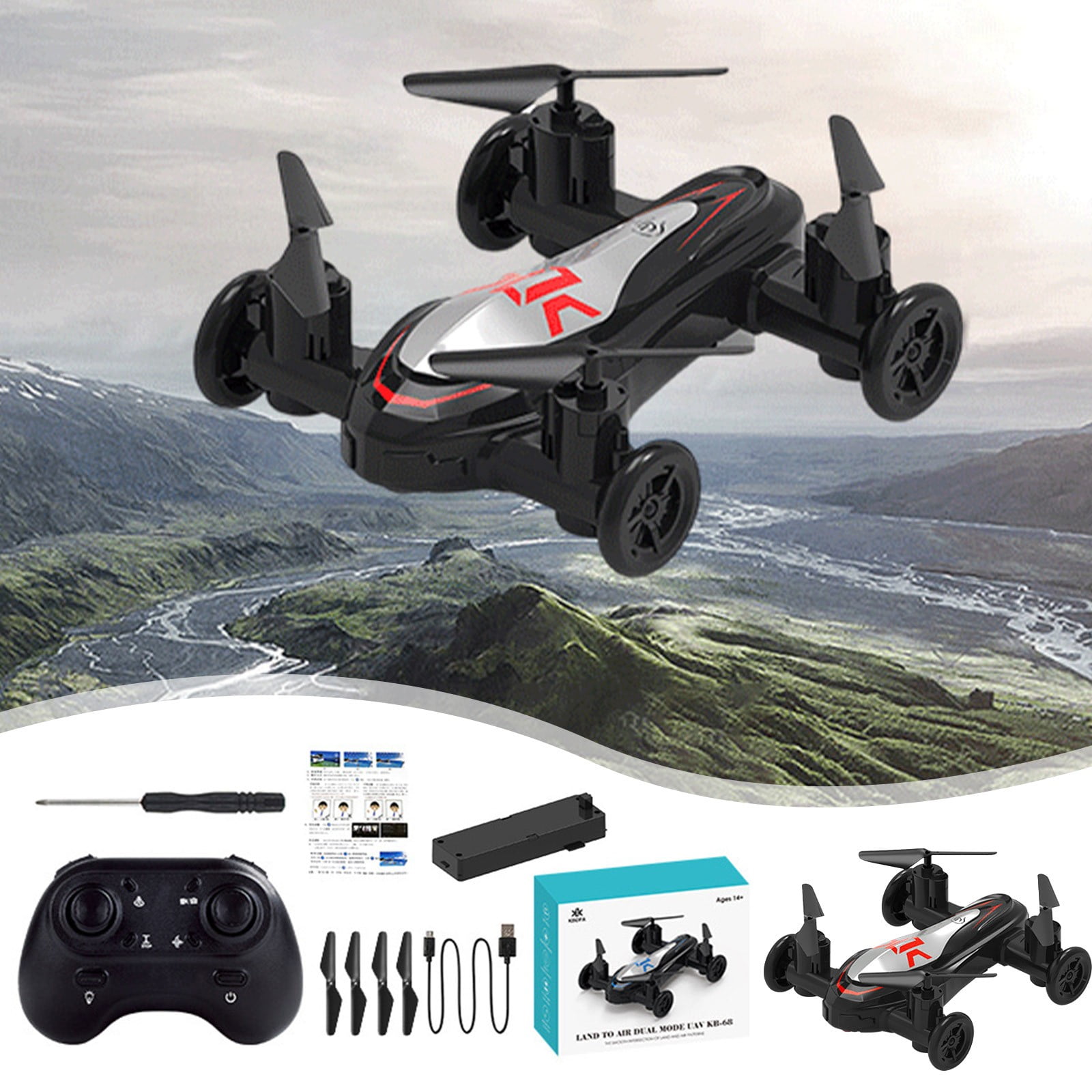 KB68 Land And Sniff Universal High Definition Aerial Photography Remote Control Aircraft