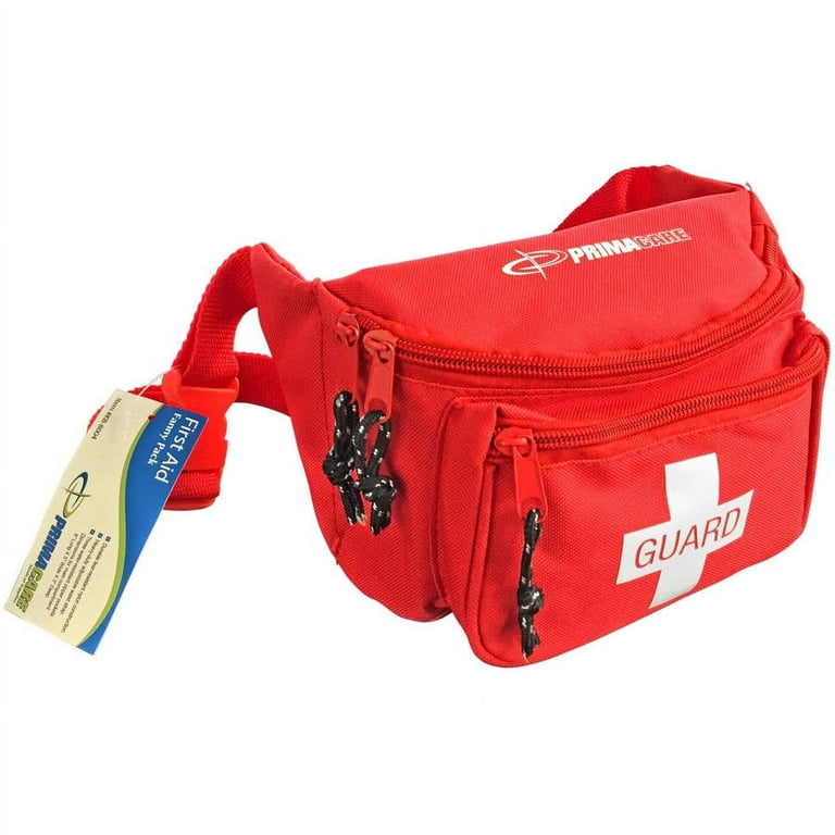 Primacare Kb-8004 First Aid Fanny Pack, Red
