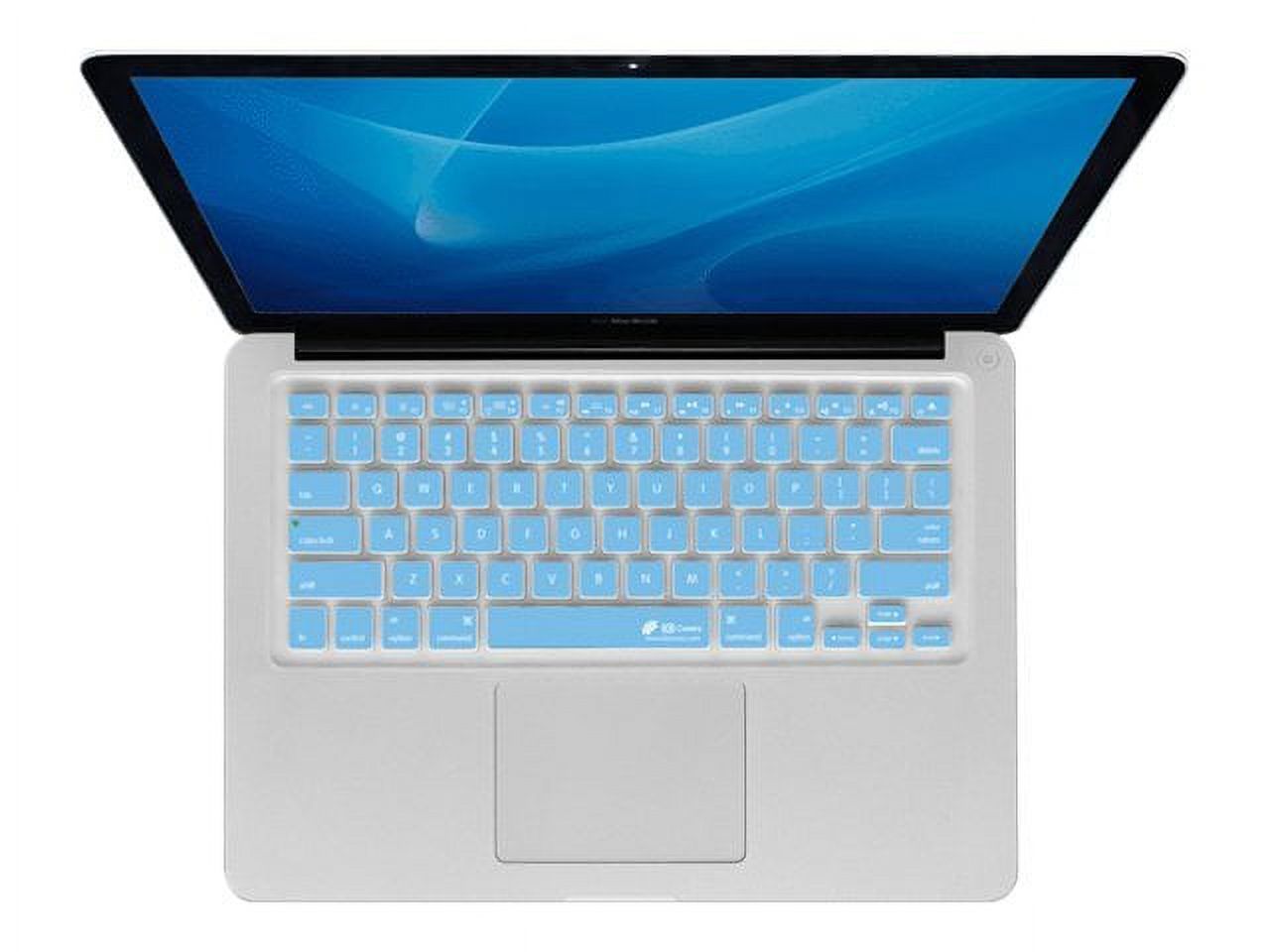 KB Covers Checkerboard Keyboard Cover CB-M-Blue - Notebook keyboard protector - blue, clear - image 1 of 3