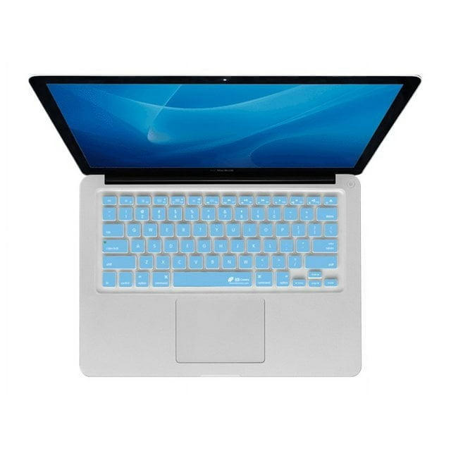 KB Covers Checkerboard Keyboard Cover CB-M-Blue - Notebook keyboard protector - blue, clear