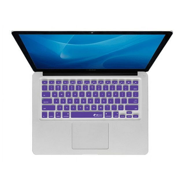 KB Covers Checkerboard Keyboard Cover CB-M-PURPLE - Notebook keyboard protector - purple, clear