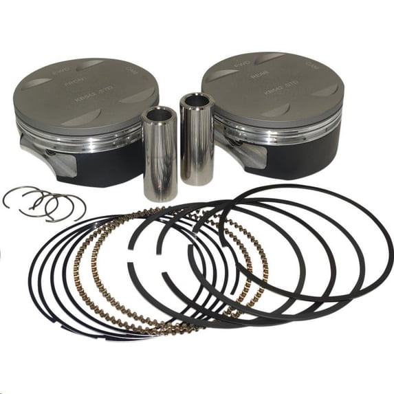 KB Performance KB542LCA.STD Super-Duty Forged Piston Kit (120ci.) - Bored (4.125in.) - 11.0:1 Compression
