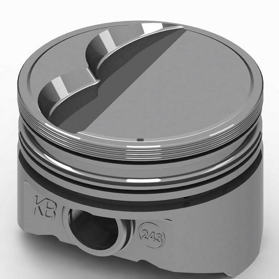 KB Performance Pistons KB243.040 4.080 in. Bore Plus 6cc Flat Top Piston Set for Small Block Mopar