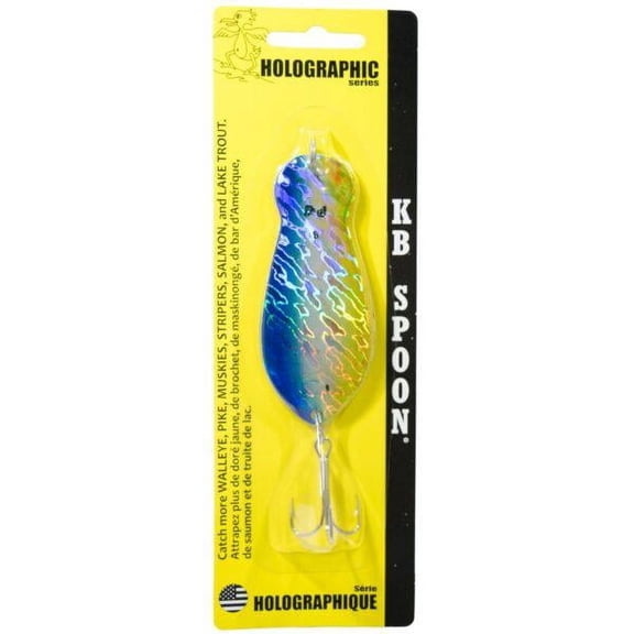 KB Spoon Holographic Series 1-3/4 oz 4-1/2" Long - Tropical Island