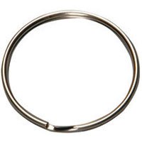 KB112 Split Key Ring, 3 in, Tempered Steel