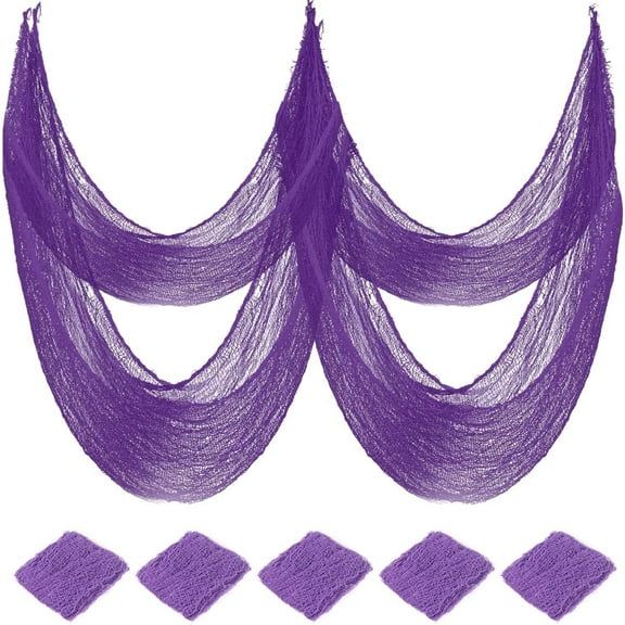 HOARBOEG Spooky Halloween Decorations Scary Ghost Cloth, Gauze for Party, Window & Doorway, Horror Decor for Indoor/Outdoor Use