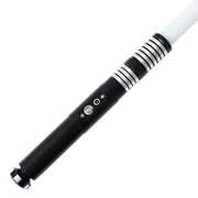 KBASE RGB Infinite Color Change Lightsaber with 10 Sound Fonts, Weighted Metal Hilt & Covertec wheel , Battle-Ready Dueling Light Saber for Fans