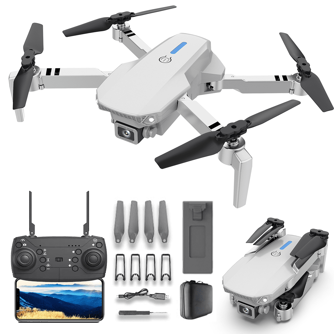 KBDFA E88 Drone with HD Dual Camera Batteries Jordan Ubuy