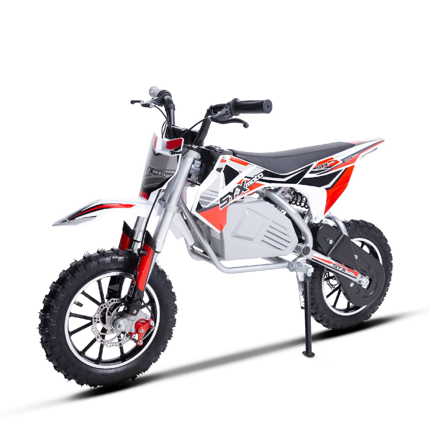 Walmart Deals of Walmart Black Friday Deals 2025 - SYX MOTO KBE 500W Electric Dirt Bike for Kids - 36V Mini Pit Bike, Beginner-Friendly, Red/Grey