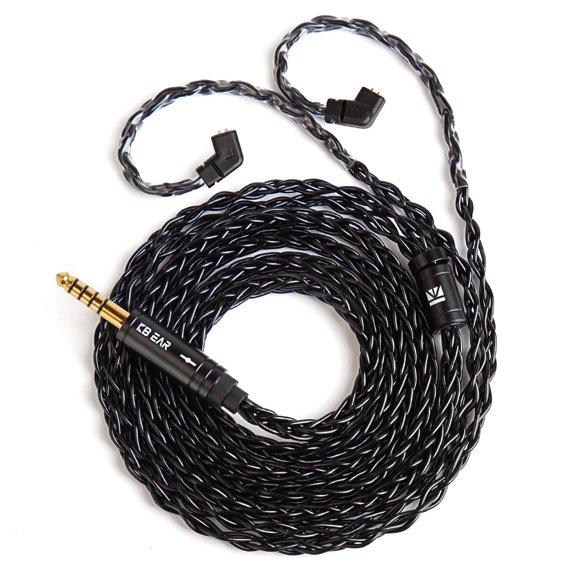 KBEAR IEM Cable Replacement Earphone Cable ST12 14 Cores 4N OFC Cable QDC-Type Pin Earbud Headphone Replacement Copper Extension Cable