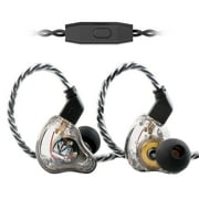 KBEAR Wired Earbuds KS1 Wired Headphone Dual Magnetic Circuit Dynamic In Ear Monitor High Resolution Noise Canceling Detachable Cable