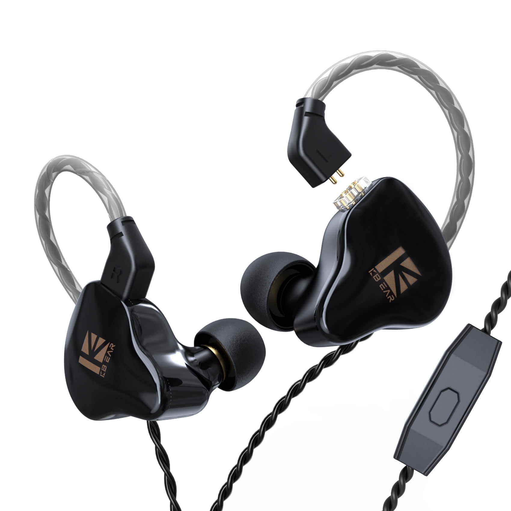 BEAR db EARページ no.1 KBEAR KS1 Earphones in Ear Monitor, Crystal Sound Stereo