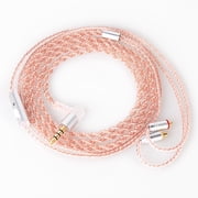 KBEAR MMCX Connector Earphone Upgraded Cable IN Ear Monitor Cable Headphone Cable with Microphone 3.5mm Plug