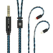 KBEAR ST16 Plus IEM Cable Earphone Cable 16 Core 6.56ft Earphone Upgraded Cords MMCX/0.78mm 2PINs/ TFZ Pins/ QDC Pins in Ear Monitor Cable