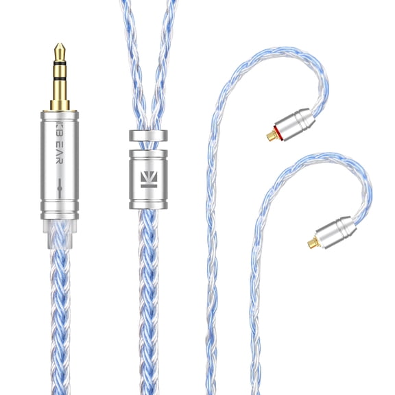 KBEAR ST16 Plus IEM Cable Earphone Cable 16 Core 6.56ft Earphone Upgraded Cords MMCX/0.78mm 2PINs/ TFZ Pins/ QDC Pins in Ear Monitor Cable