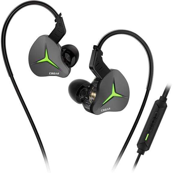 KBEAR Venus Wired Earbuds USB C IEM Earphones with LED Lighting for Gaming, IEMs USB C with DSP Chip, 10mm DD with PU+LCP composite diaphragm,Undetachable cable.