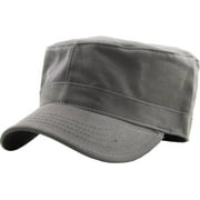 KBETHOS Cadet Army Military Fitted Hat, DGY, XL