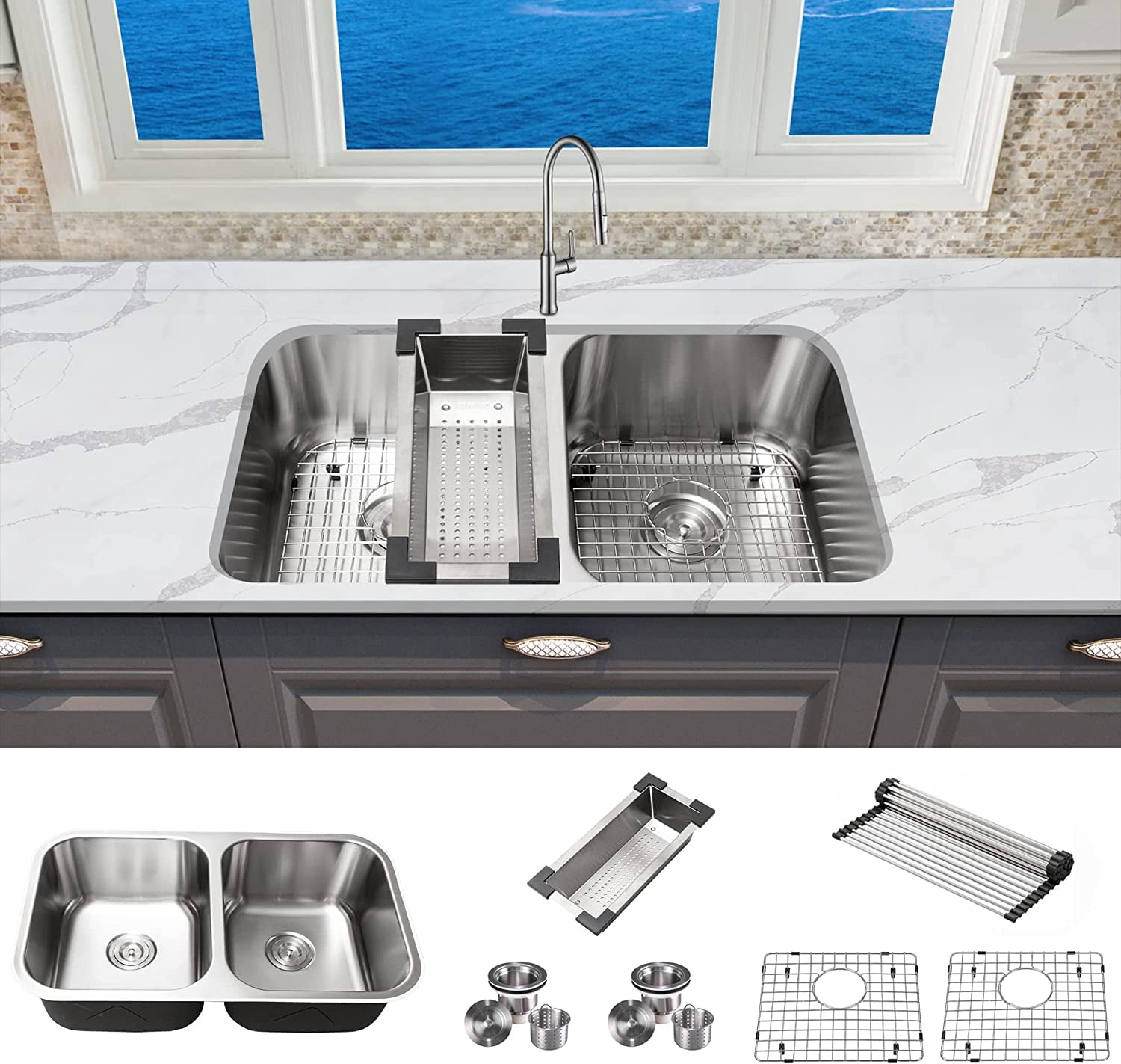 https://i5.walmartimages.com/seo/KBFmore-32-inch-50-50-Double-Equal-Bowl-Stainless-Steel-Classic-Kitchen-Sink-with-7-Pieces-Sink-Gadgets_cc002332-66ad-40e8-b855-af8c48a56d23.b9ba596587a6f0aee51ae9c8b2ca37fd.jpeg