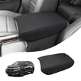 thumbnail image 1 of KBH Center Console Cover for Honda CRV Accessories 2017-2022, Leather Middle Console Armrest Cover Protector for Car Interior, Black, 1 of 8