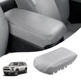 thumbnail image 1 of KBH Center Console Lid Armrest Cover for Toyota 4Runner Accessories 2010-2023, Car Arm Rest Cover Replacement Upholstery, Dark Gray(Leather Skin Only), 1 of 8