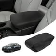 thumbnail image 1 of KBH Center Console Armrest Cover Replacement for 2013-2018 Toyota Avalon Accessories, Car Arm Rest Lid Skin Upholstery, Black (Leather Skin Only), 1 of 9