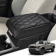 thumbnail image 1 of KBH Center Console Armrest Cover for 2024-2026 Toyota Tacoma & 2025 2026 Toyota 4Runner, PU Leather Middle Console Cover Protector Pad for Truck Accessories, 1 of 7