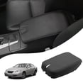 thumbnail image 1 of KBH Center Console Armrest Cover for Lexus ES350 2007 2008 2009, Leather Middle Console Lid Cover Replacement Skin Upholstery Interior Tirm, Black, 1 of 9