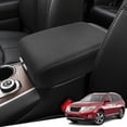 thumbnail image 1 of KBH Center Console Cover for 2013-2020 Infiniti QX60 JX35, Leather Middle Console Cover for Nissan Pathfinder Accessories, Anti-Scratch Armrest Pad Protector, 1 of 7