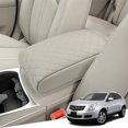 thumbnail image 1 of KBH Center Console Cover for Cadillac SRX 2010-2016, Middle Console Arm Rest Lid Cushion Protector for Car Interior Accessories, Beige Anti-Scratch Leather Trim, 1 of 8