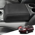 thumbnail image 1 of Center Console Cover for Ford F150 2004-2014/Expedition 2007-2014, Middle Console Armrest Cover for Lincoln Mark LT 2006-2008, Black Leather Car Accessories Interior, 1 of 6