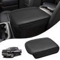 thumbnail image 1 of KBH Center Console Cover for Silverado Sierra 2019-2026, Middle Console Cover for Yukon Tahoe Suburban 2021-2026, Leather Armrest Cushion Pad Interior Accessories (Bucket Seat Only), 1 of 9
