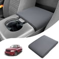 thumbnail image 1 of KBH Center Console Cover for Ford F150 Accessories 1999-2003, Washable Fabric Armrest Lid Protector for Truck, Dark Gray(Fits for Jump Seat Console), 1 of 7