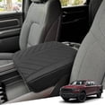 thumbnail image 1 of KBH Center Console Cover for 2019-2026 Dodge Ram 1500 2500 3500, PU Leather Arm Rest Cushion Pad Protector for Ram 1500 Accessories, 1 of 8