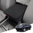 thumbnail image 1 of KBH Center Console Cover for Honda Ridgeline 2006-2014, Soft Cozy Nylon Middle Console Lid Arm Rest Covering for Car, Black Washable Fabric, 1 of 8