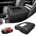 thumbnail image 1 of KBH Center Console Cover for Toyota Tundra 2014-2021, Car Armrest Cushion Pad for Tundra Accessories, Anti-Scratch Leather Middle Console Cover, 1 of 9