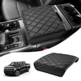 thumbnail image 1 of KBH Center Console Cover for 2021-2026 Ford F150, Workstation Middle Console Armrest Cover for Truck Accessories Interior, Black Diamond, 1 of 7